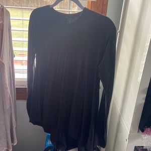 lululemon Black Long-sleeve Oversized Top